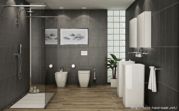 Ванная серого цвета: фото интерьера и идеи дизайна