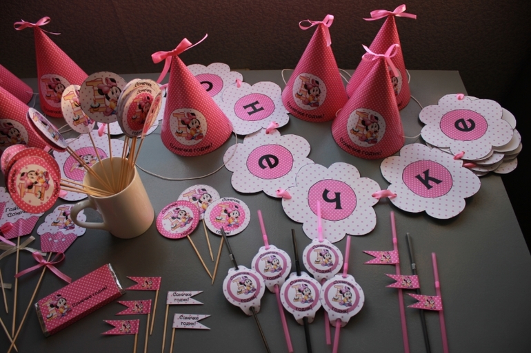 День рождения в стиле "Малышка Минни"