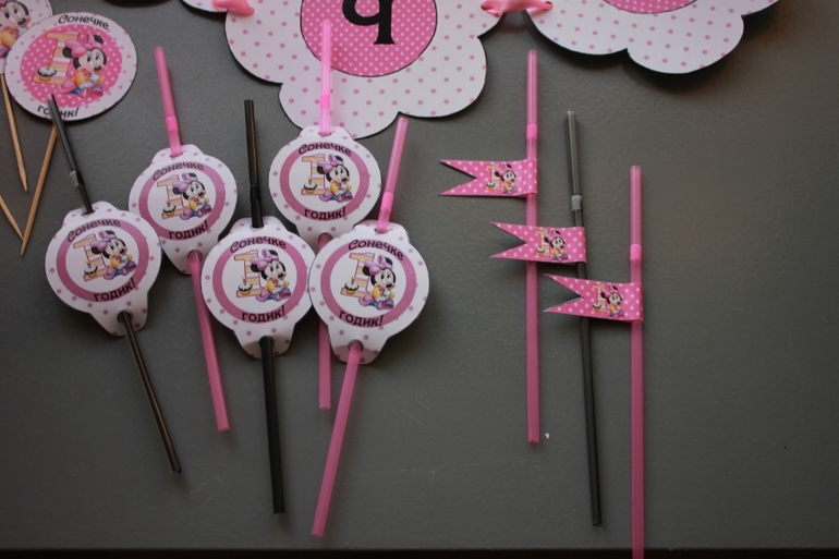 День рождения в стиле "Малышка Минни"