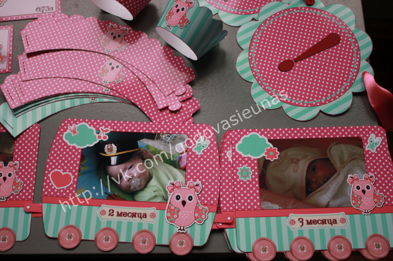 набор "Совушка" на первый День Рождения Анечки!