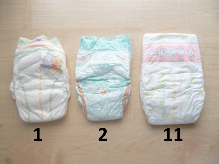 Мой опыт с подгузниками.