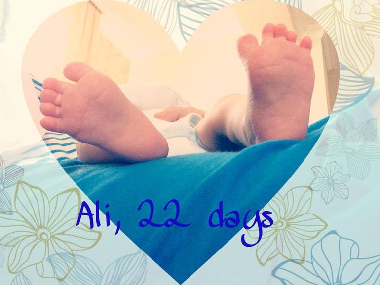 22 дня..3+ недельки Али:)
