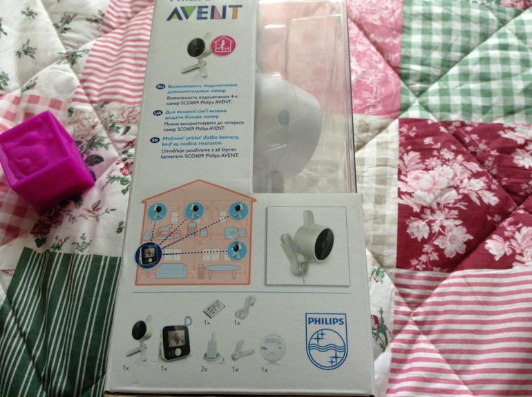 Продам совсем новую видеоняню philips avent за 9000!