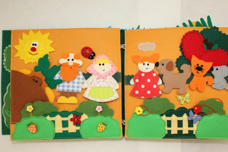 Развивающая книжка.