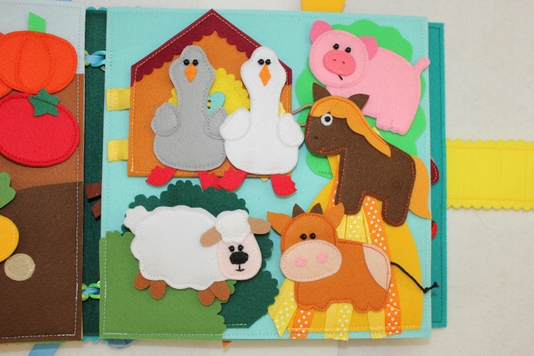 Развивающая книжка.