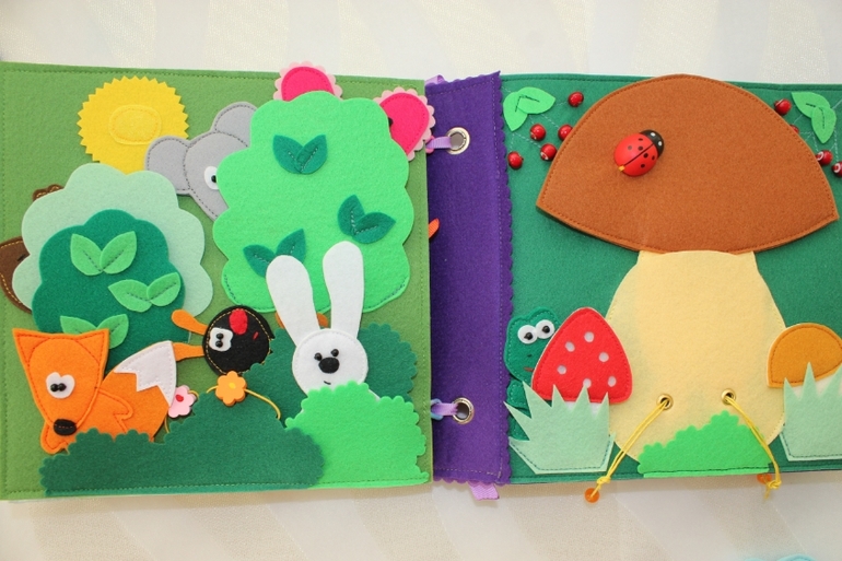 Развивающая книжка.