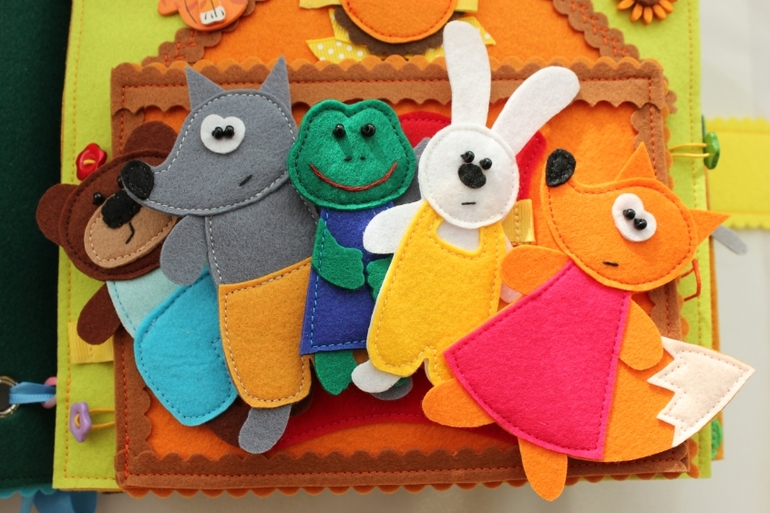 Развивающая книжка.