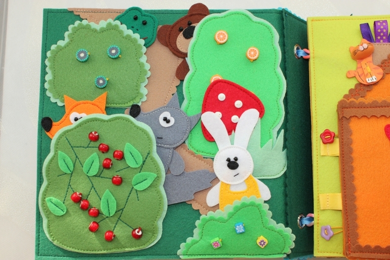 Развивающая книжка.