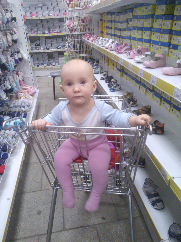 Первые сандалики)