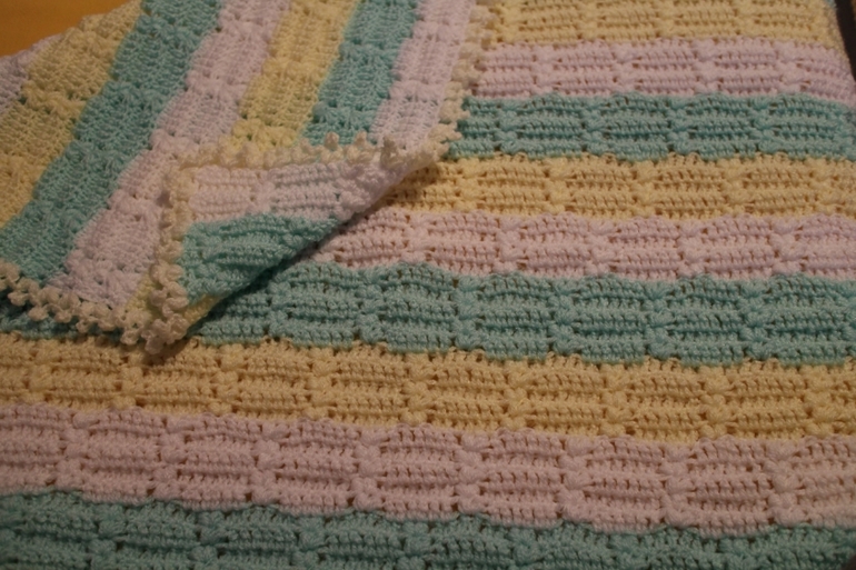 Детский плед в приданное!