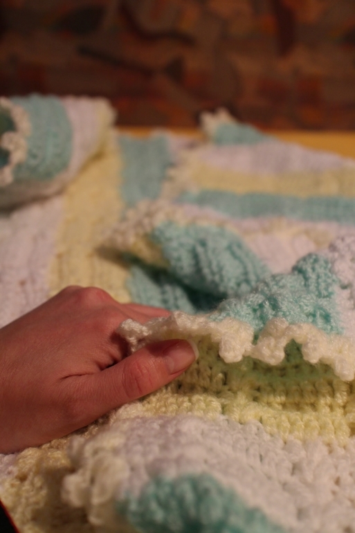 Детский плед в приданное!