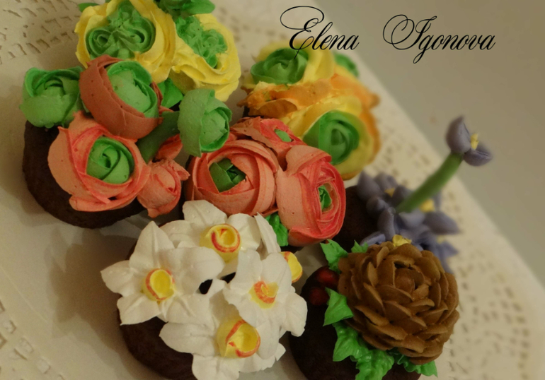 Кремовая оранжерея.