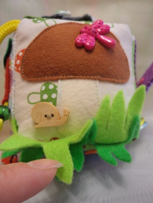 Развивающий мини-кубик для деток №1