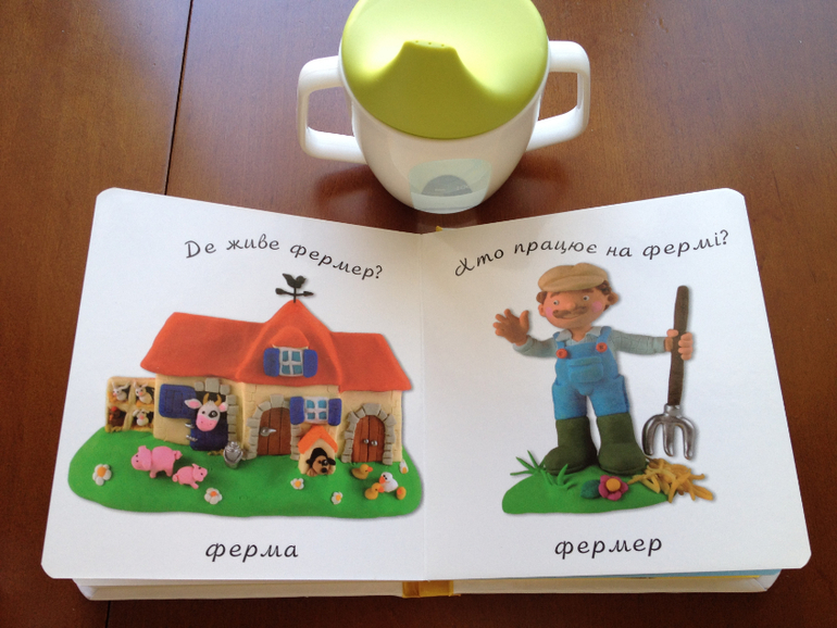 Наши книжечки в 10 месяцев (на украинском)