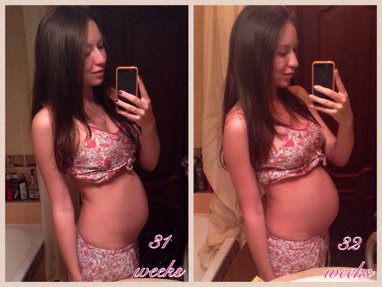 32 недели. Фото и миниотчет :)