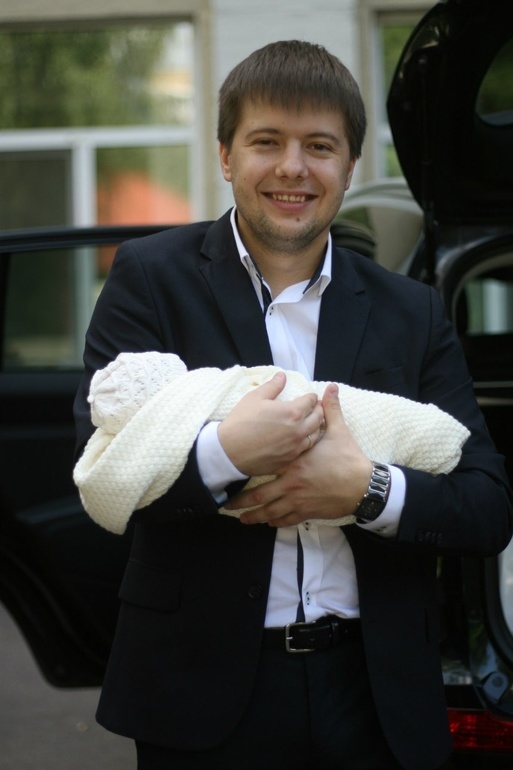 Наша выписка из роддома 16 :)