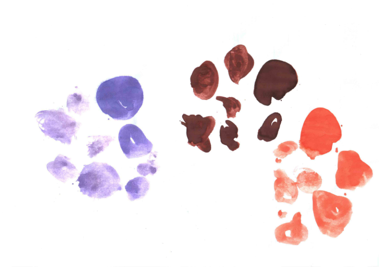 Художества Лисёнка. Цветы для мамы.(Алиса 3 года и 2 месяц)