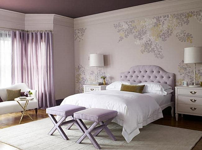Какие обои клеить в спальне. Статья