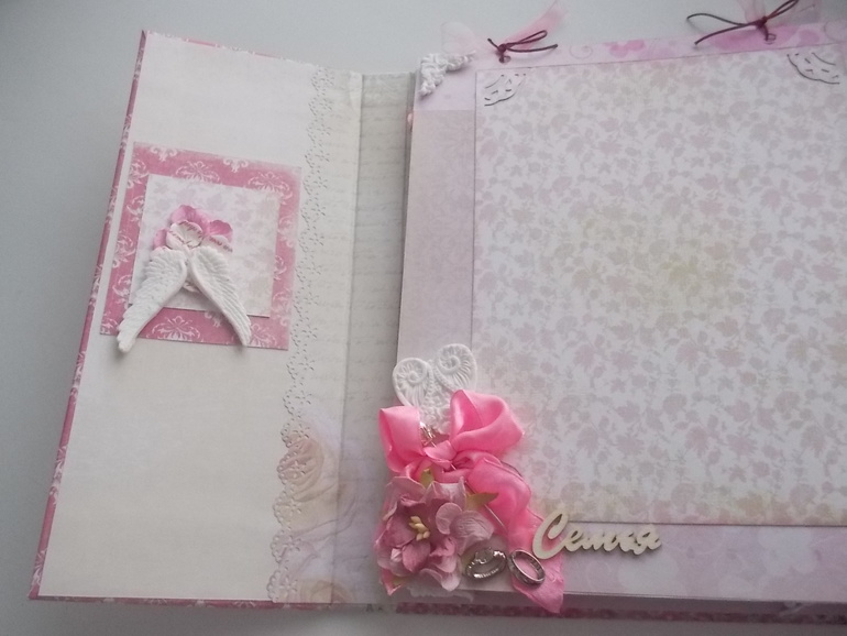 Альбом с дверками для свадебных фото