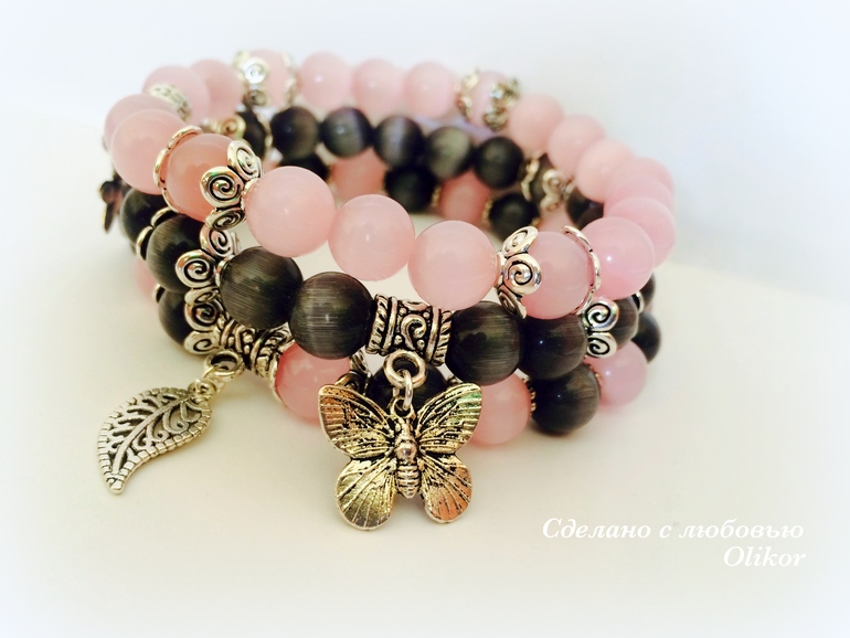 Комплект "Пепельная роза"