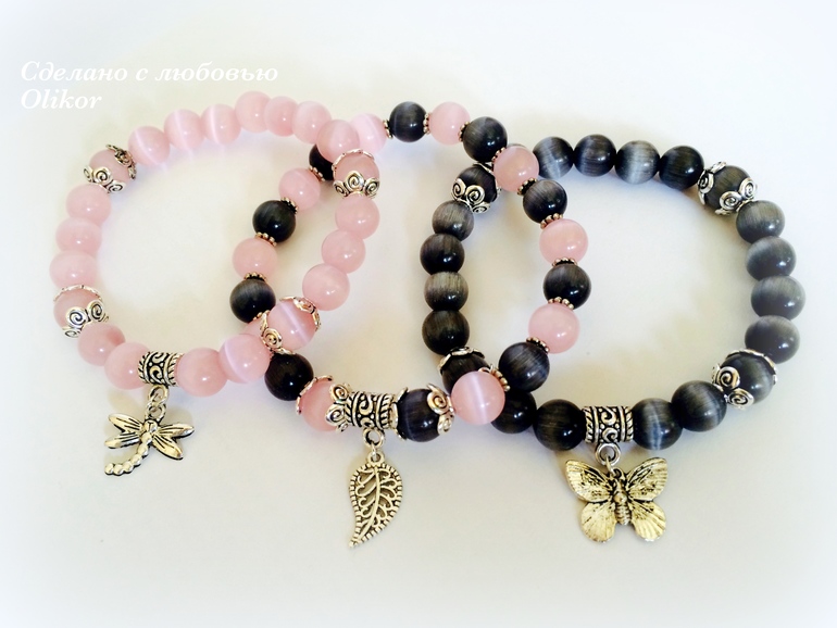 Комплект "Пепельная роза"