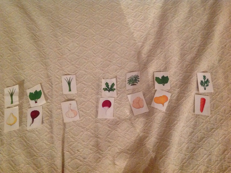 ФМ "Овощи". День пятый. Картофель, лук, чеснок и капуста.