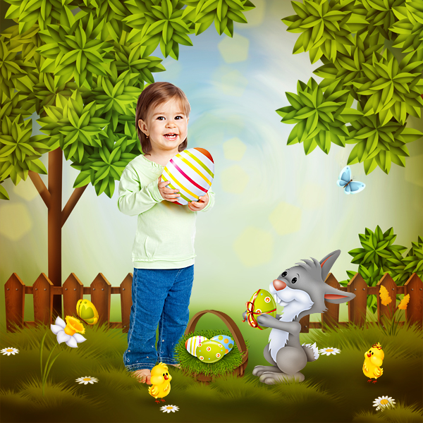 Happy Easter by Lissa Designs