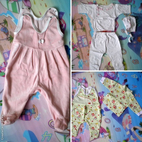Вещи для девочки от 0 до 6 мес. пакетом. Регион.
