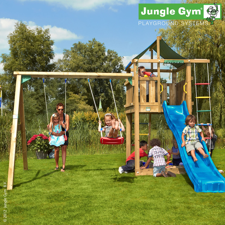Деревянные детские комплексы Jungle Gym – какой выбрать?