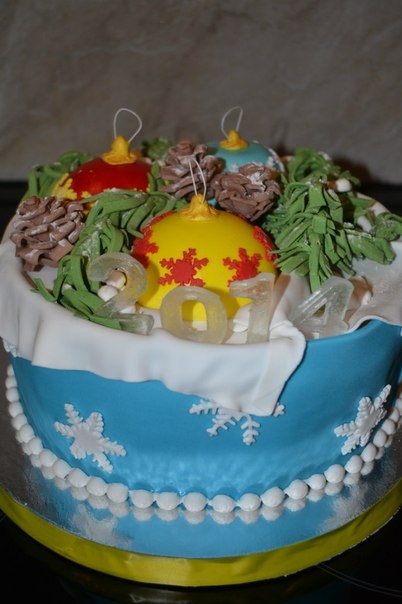 Новогодние тортики