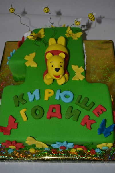 Торт Единичка с Винни