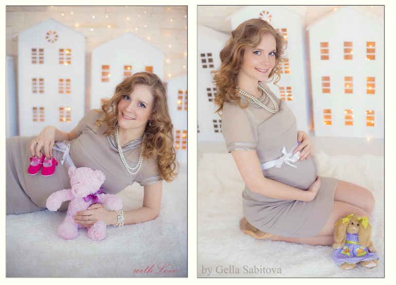 Еще фото с нашим пузиком!