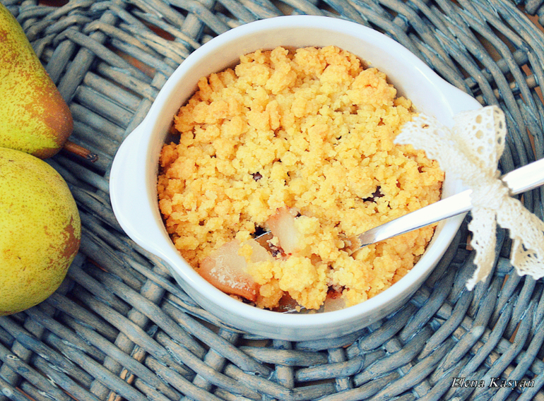 Pear Crumble