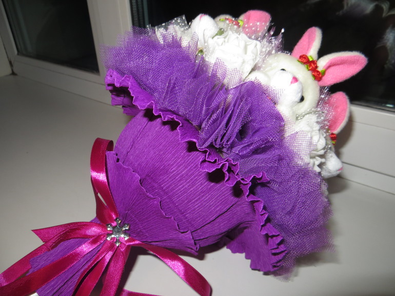 Букетик из игрушек!!!