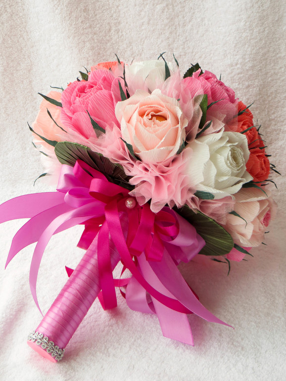 Букетик на юбилей для милой сношки!