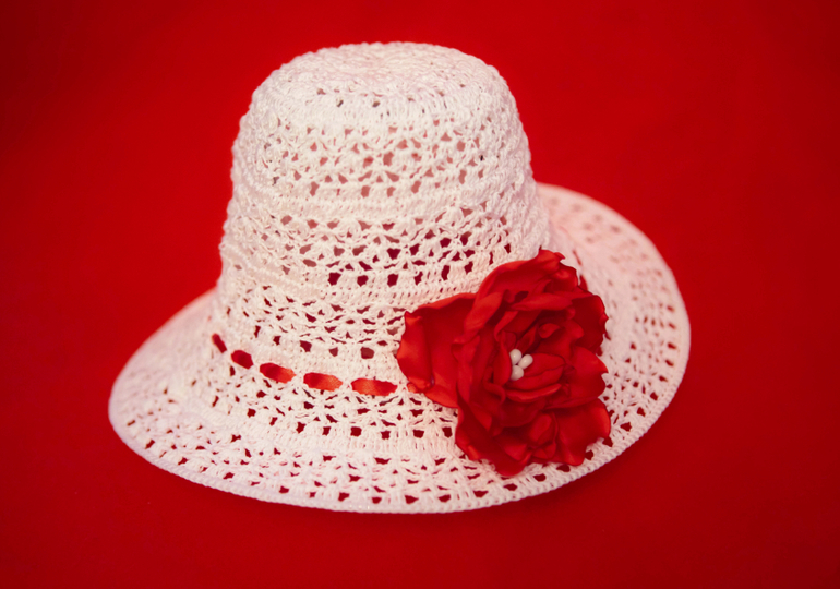 Наша первая шляпка!