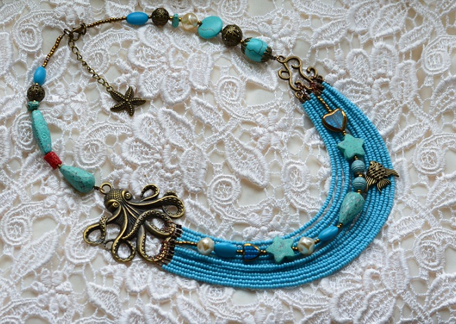 Колье "Океан"