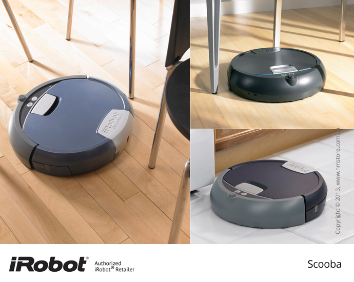 Роботы-пылесосы iRobot Roomba, Scooba, Braava