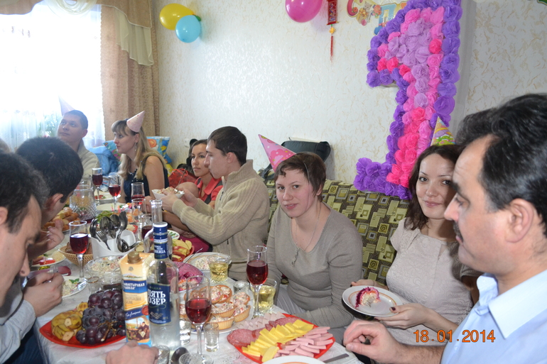 Отчет о праздновании годовасия нашей принцессы)