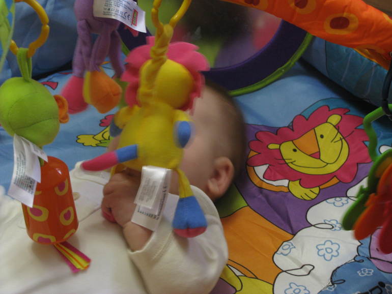 Приехал наш коврик)