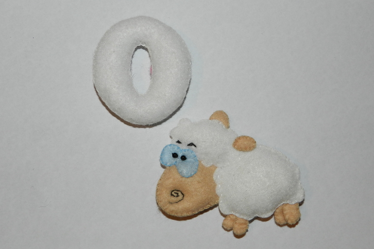 Алфавит из фетра с животными!