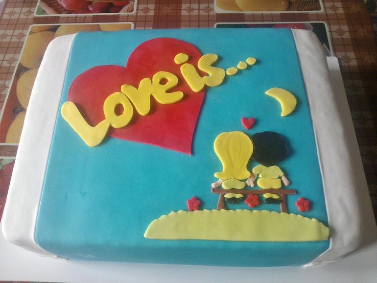 Торт для моей доченьки на 8 лет