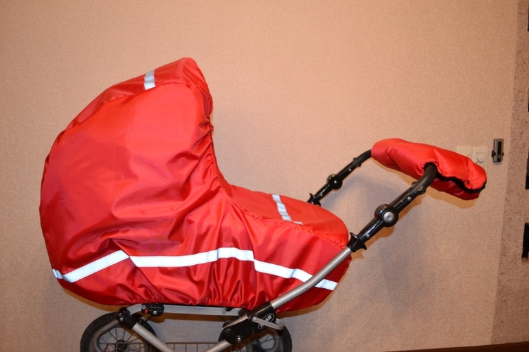 Чехол-сумка для дождевика на коляску | Страна Мастеров