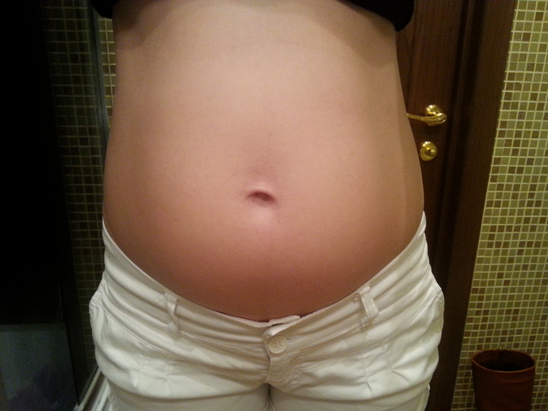 Фото моего пузика!!!