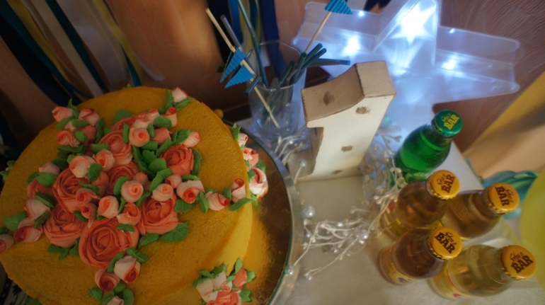 А вот так прошел наш годик!