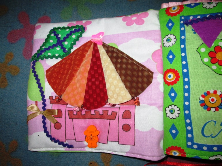 Развивающая книжечка"Цирк".