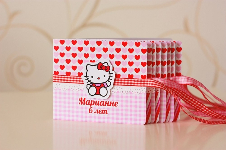 Оформление День Рождения в стиле Hello Kitty в День Всех Влюблённых