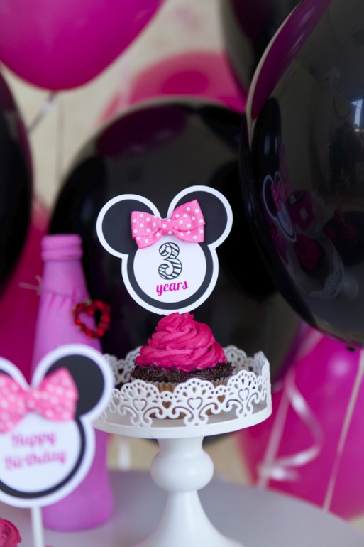 Оформление в стиле Мини Маус