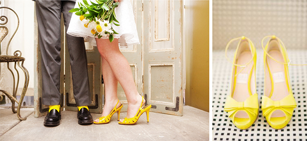 Какой бывает свадьба в желтых тонах