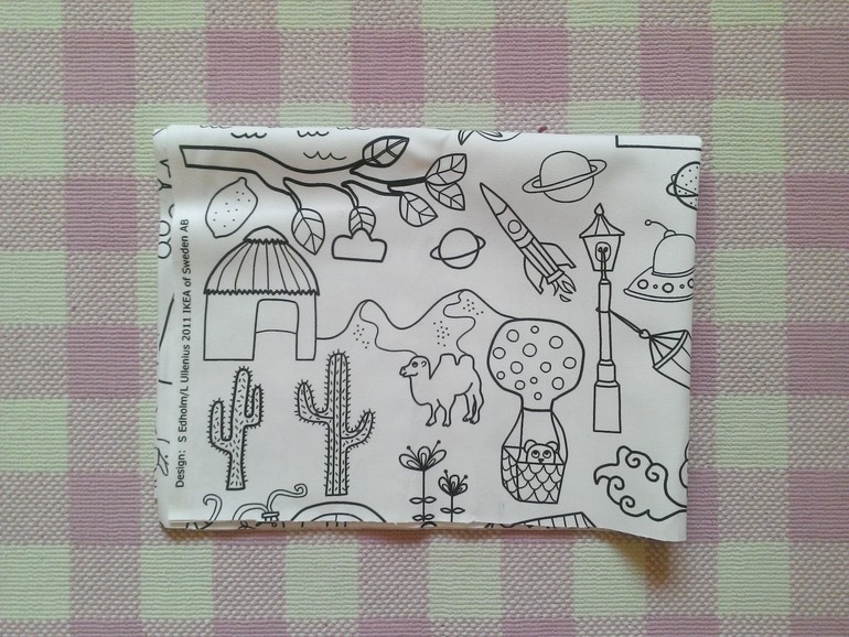 Ткань, которую нужно раскрасить